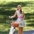Leighton en tournage