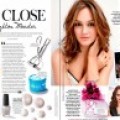 Leighton dans Instyle UK 