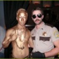  Matthew Morrison�s annual Halloween party 